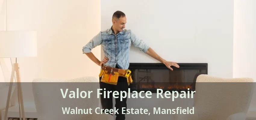 Valor Fireplace Repair Walnut Creek Estate, Mansfield - TX
