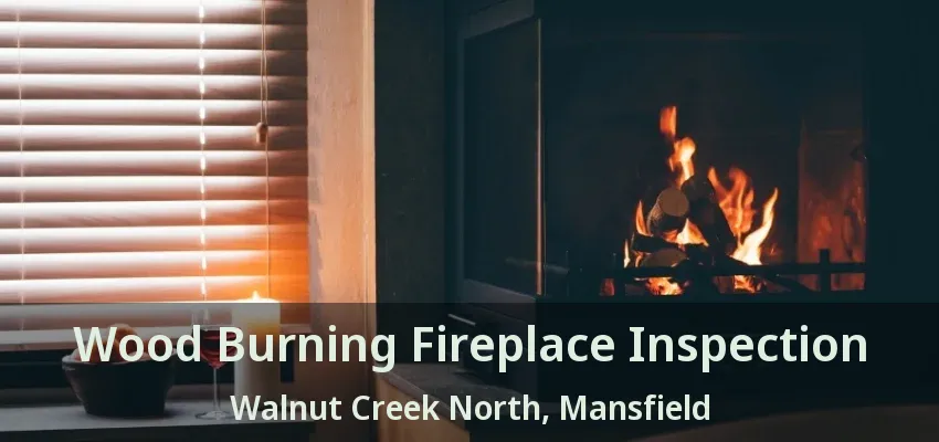 Wood Burning Fireplace Inspection Walnut Creek North, Mansfield - TX