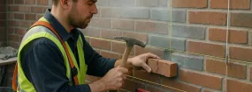 Cracked Chimney Bricks Repair Cedar Oaks, Mansfield