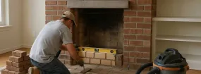 Fireplace Rebuild Vistawood, Mansfield